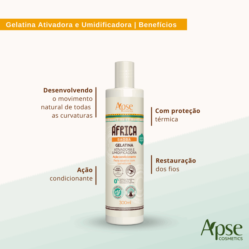 Gelatina África Baobá Restaurador 300 ml