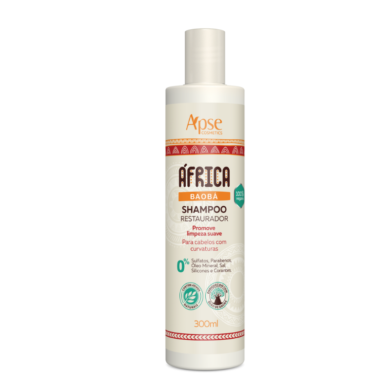 Shampoo África Baobá Restaurador 300 ml