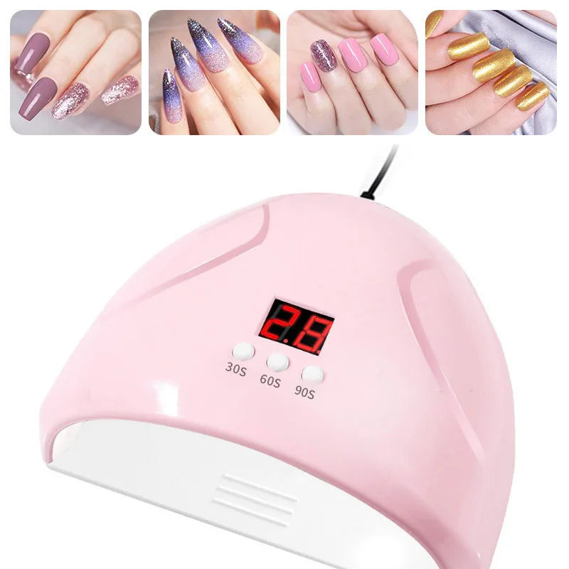 Cabine de secagem para unhas com LEDs UV