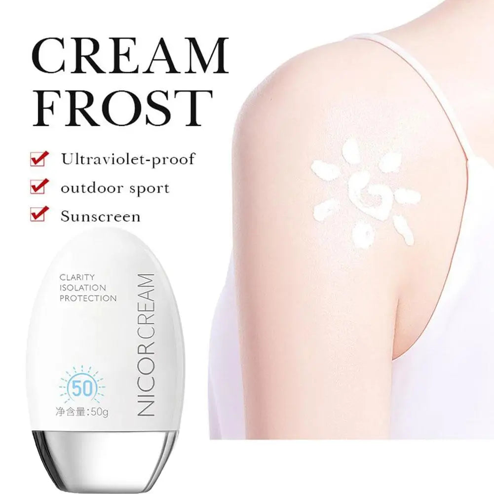 Protetor solar creme SPF 50 - rosto e corpo