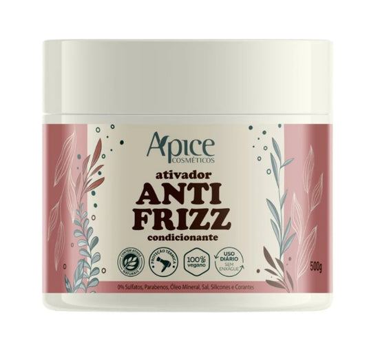 Ativador ANTI FRIZZ 500g - No Poo / Low Poo - Ação Condicionante