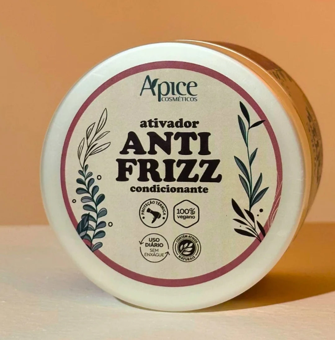 Ativador ANTI FRIZZ 500g - No Poo / Low Poo - Ação Condicionante