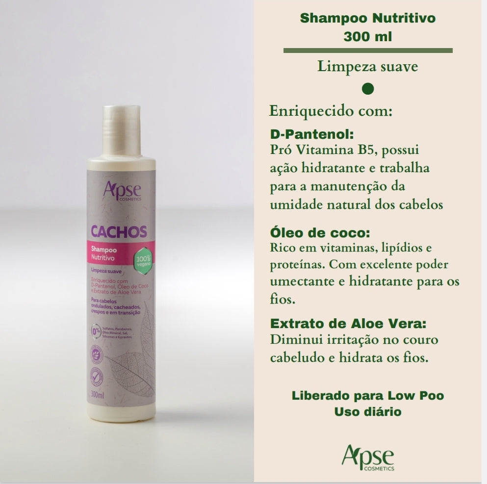 Shampoo Cachos Nutritivo 300ml