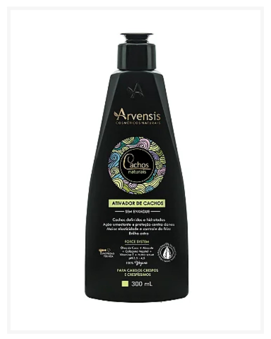 ATIVADOR DE CACHOS CRESPOS/CRESPISSIMOS ARVENSIS 300 ML