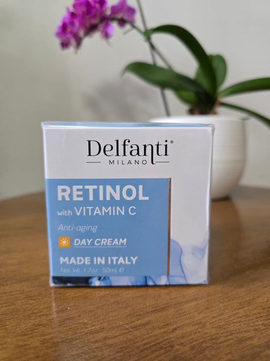 Creme DELFANTI Milano Retinol Vitamina C Anti Envelhecimento - Dia